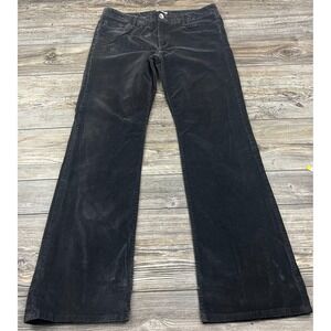 Banana Republic Mens Grey Pants 31 Corduroy Trouser Actual 35/33 Hippie Festival
